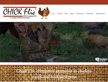 Tablet Screenshot of chickfliccoop.com